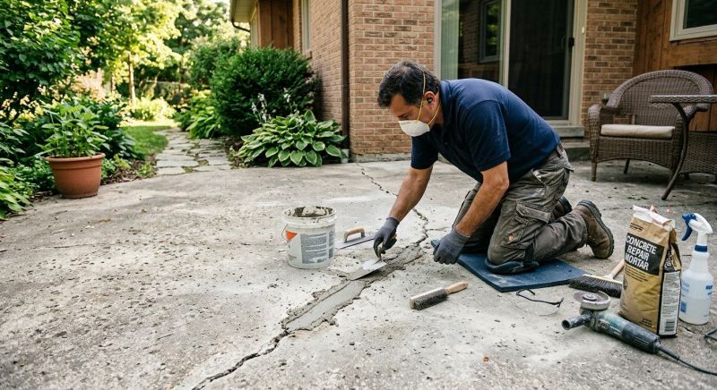 Walkway Repair in West Des Moines, IA