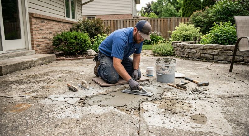 Residential Concrete Repair Service